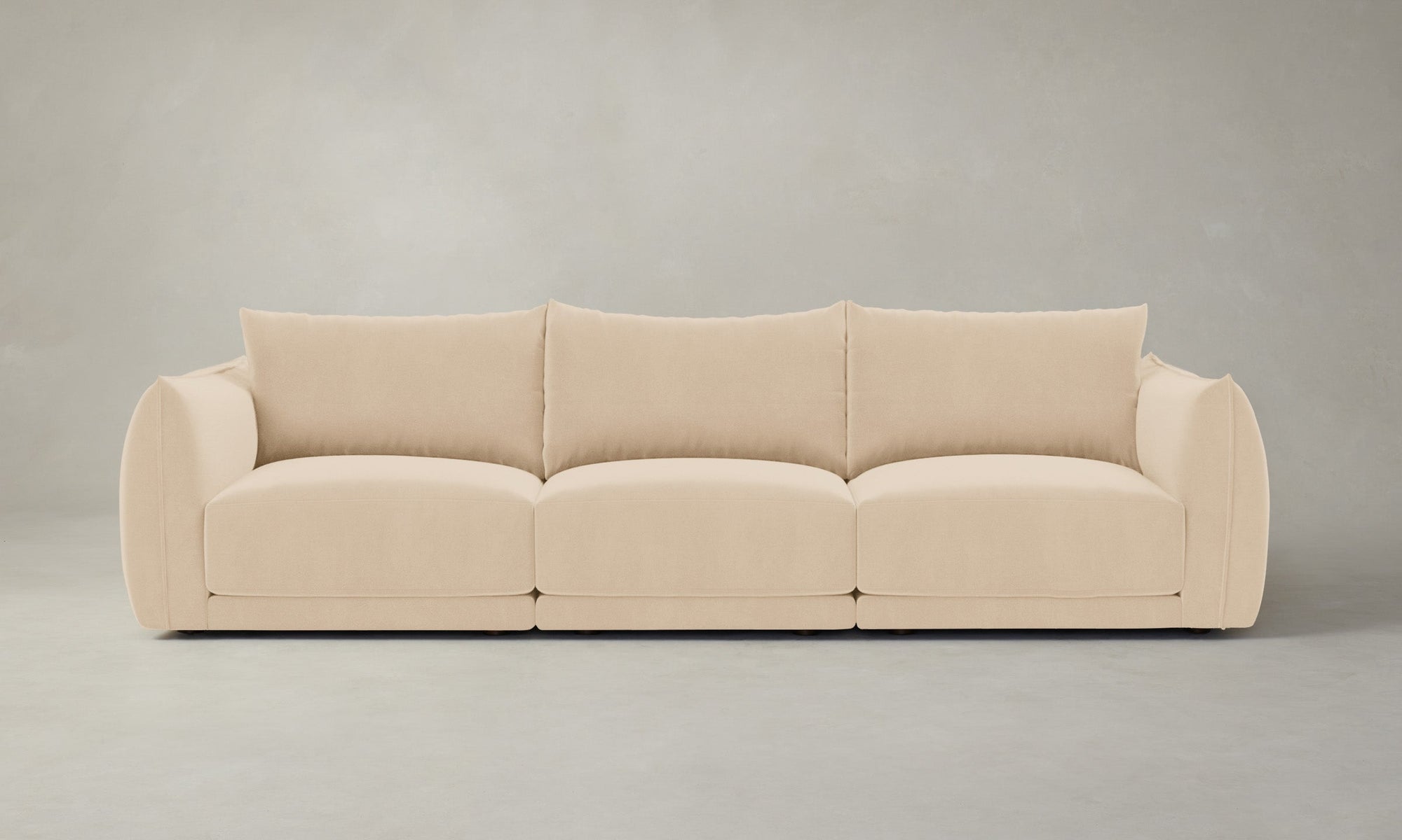 The Jones Modular Sectional - Performance Velvet Butter