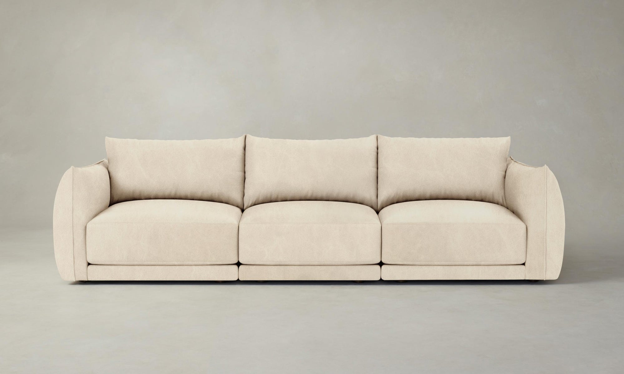The Jones Modular Sofa - Tuscan Leather Bisque