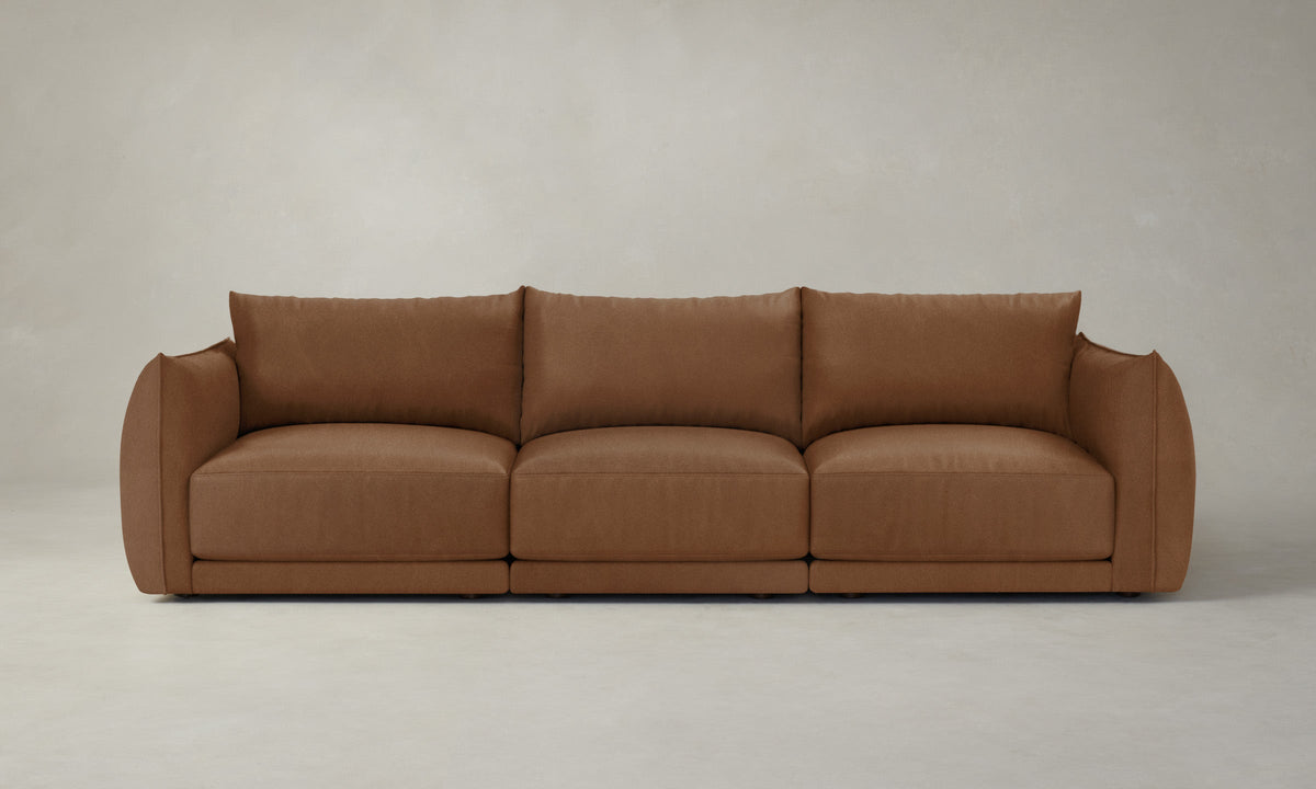 The Jones Modular Sofa - Tuscan Leather Cognac
