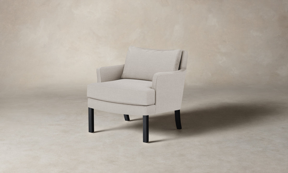 The Kaye Chair - Heritage Belgian Linen Summit