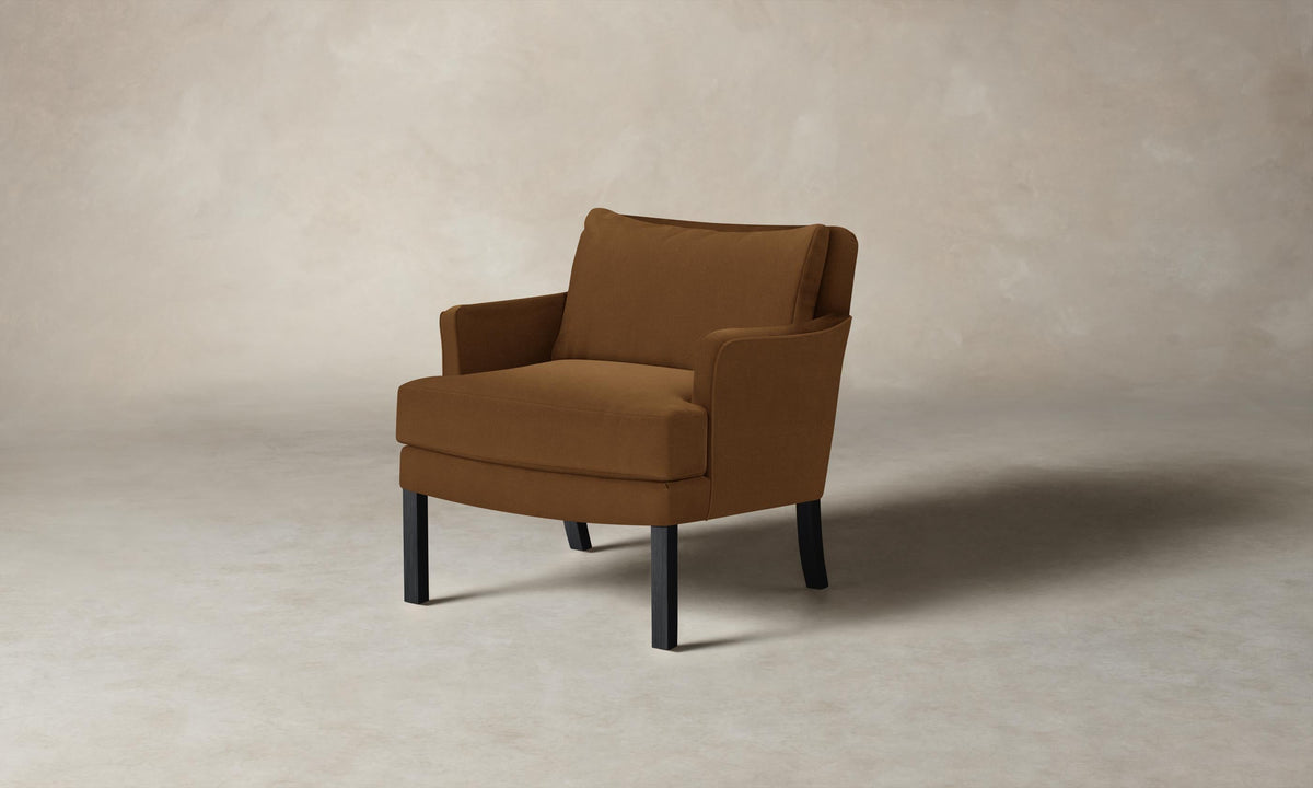 The Kaye Chair - Performance Velvet Cider