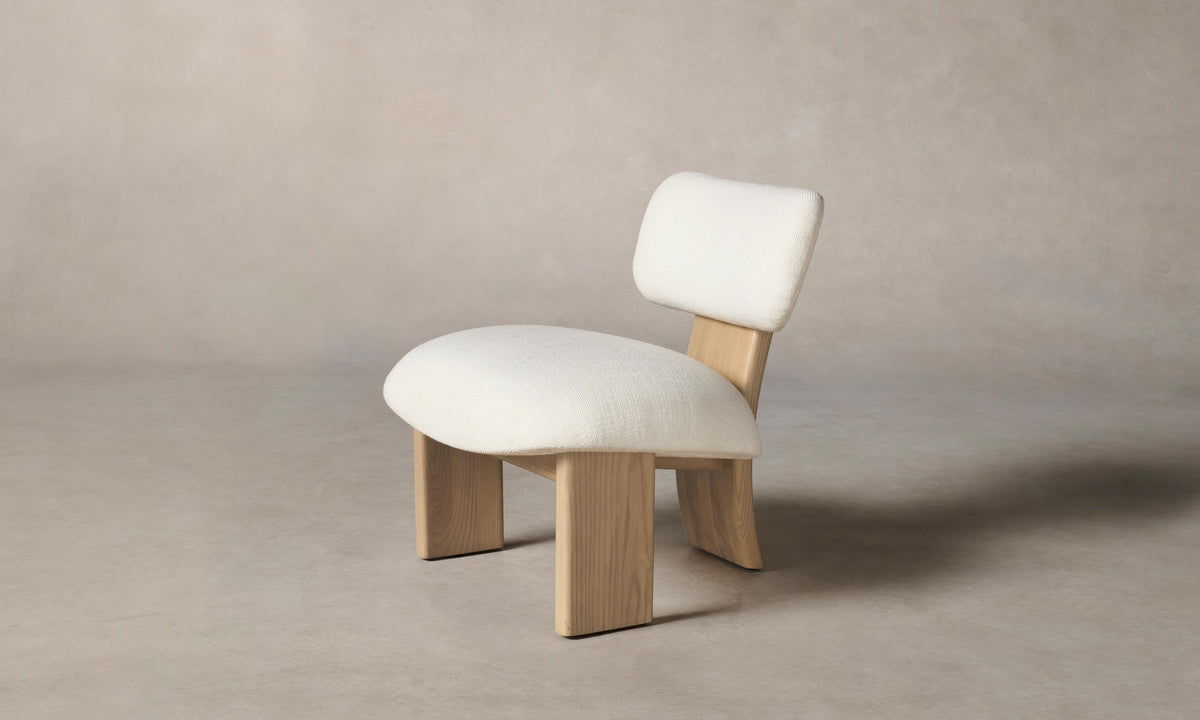 The Kenmare Chair - Heritage Belgian Linen Egret