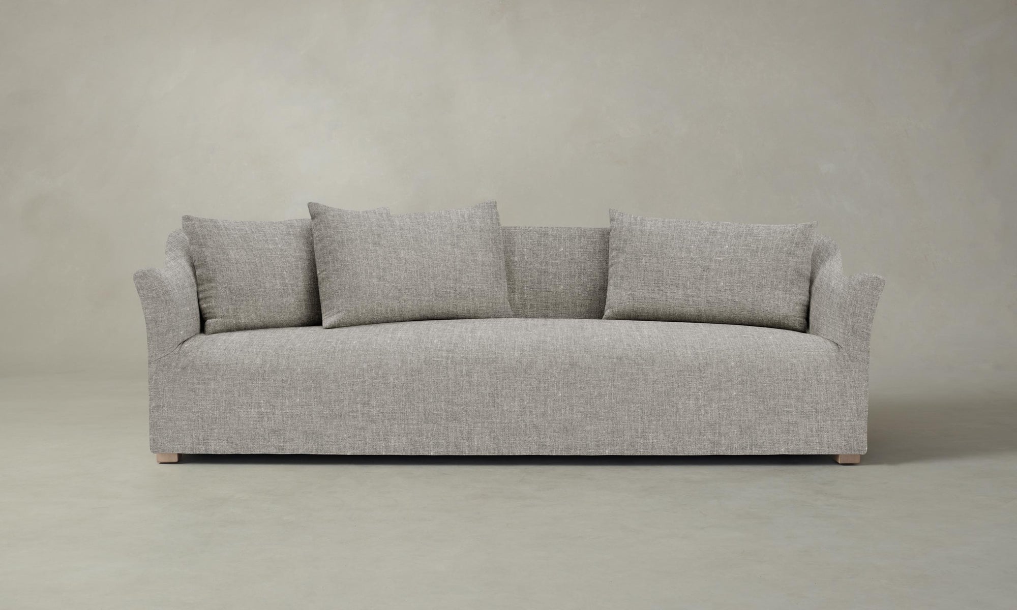 The Lenox Sofa - Heritage Belgian Linen Agate