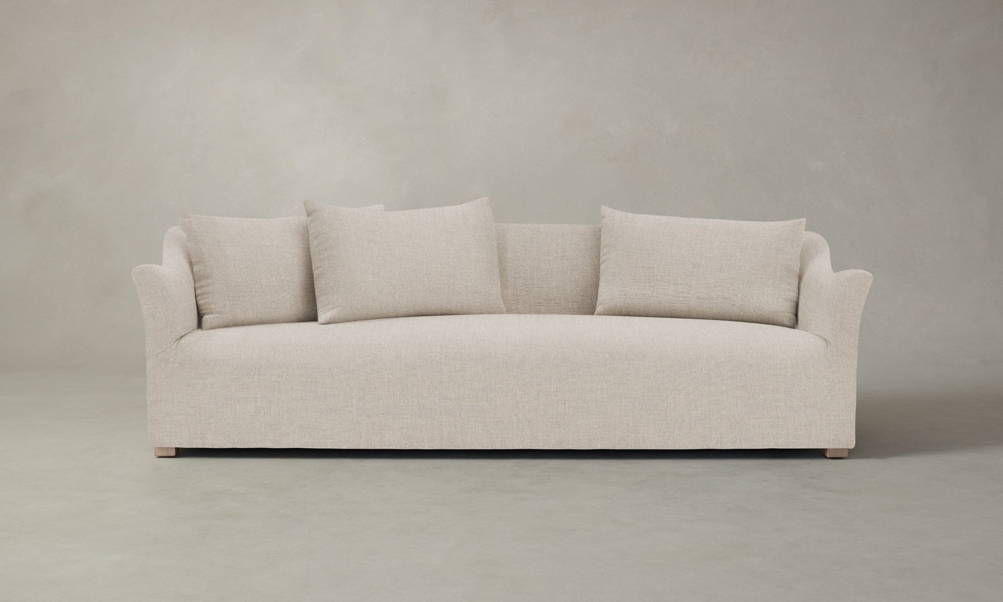 The Lenox Sofa - Heritage Belgian Linen Summit