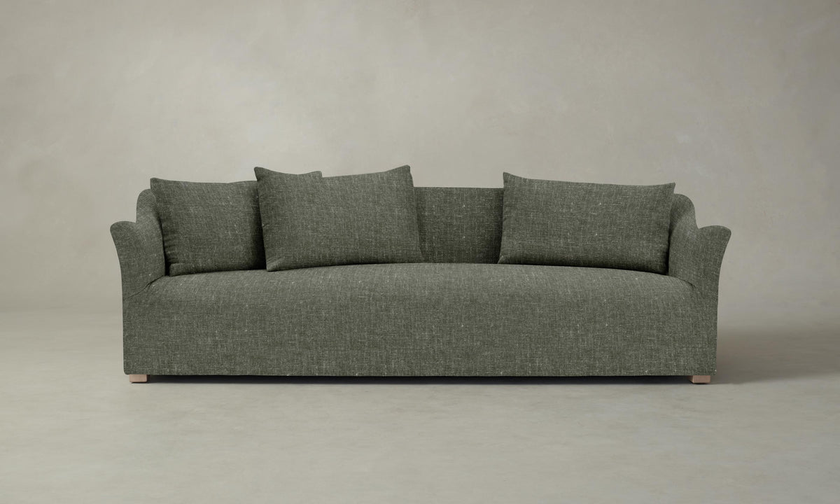 The Lenox Sofa - Heritage Belgian Linen Thyme