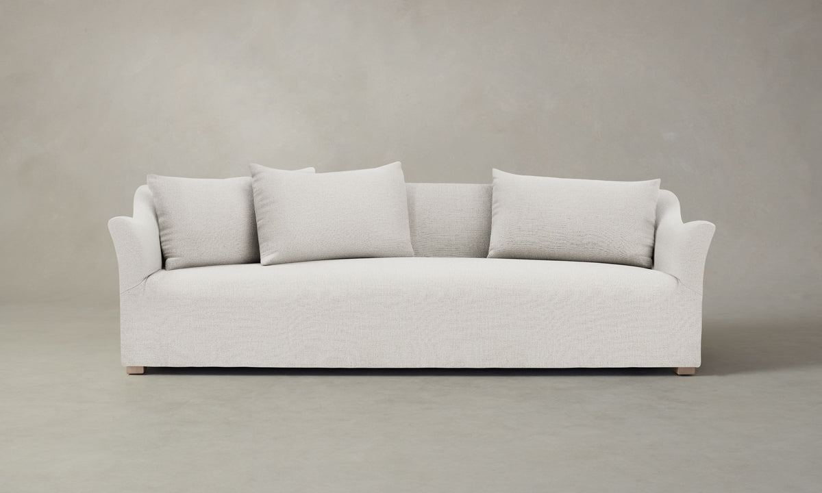 The Lenox Sofa - Italian Brushed Wool Vanilla