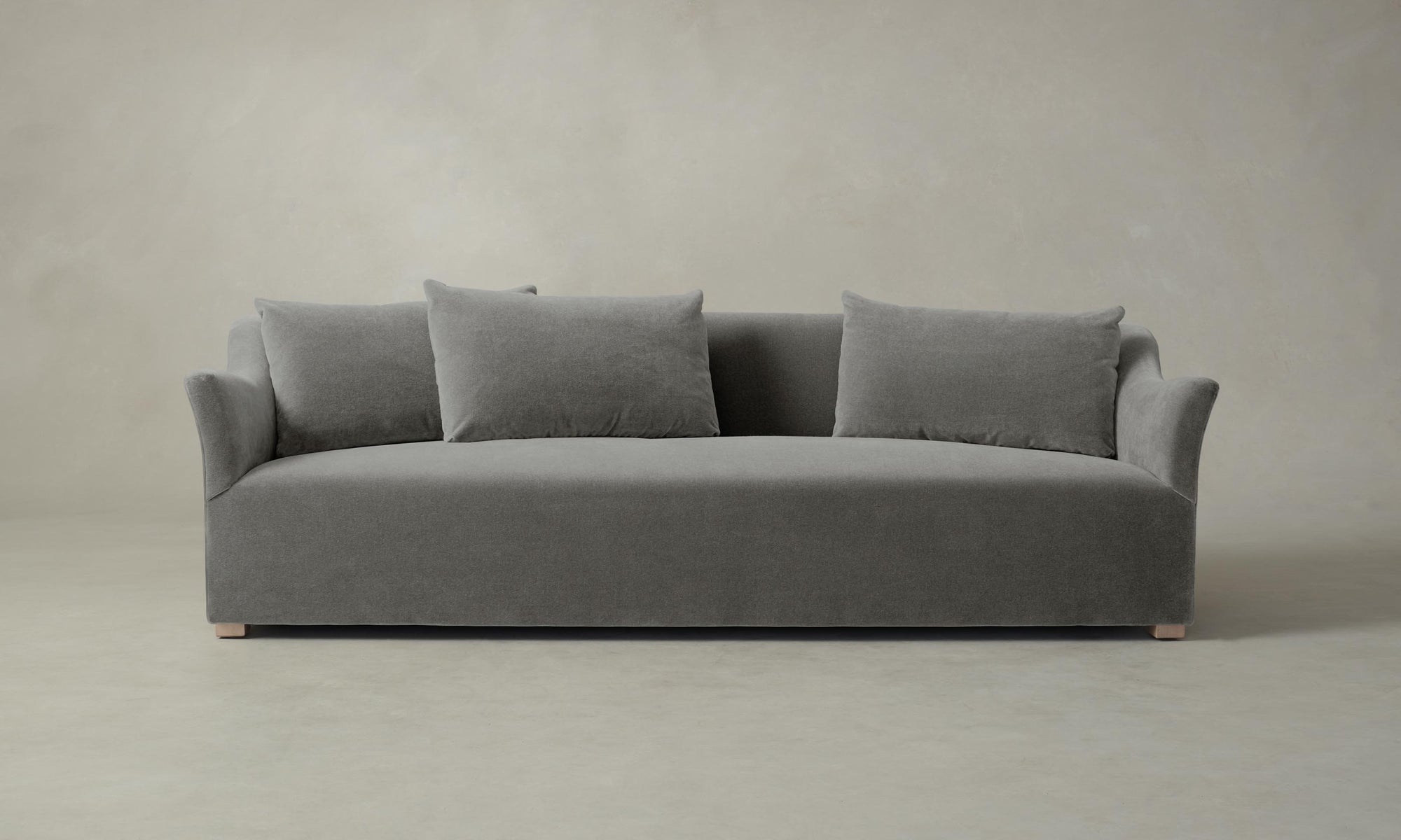 The Lenox Sofa - Mohair Fog
