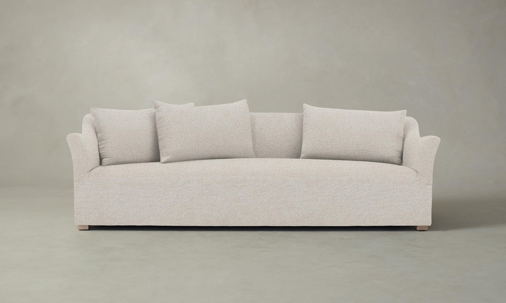 The Lenox Sofa - Performance Bouclé Polar