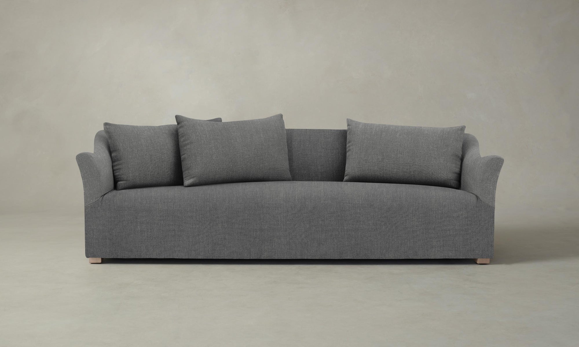 The Lenox Sofa - Performance Tweed Smoke