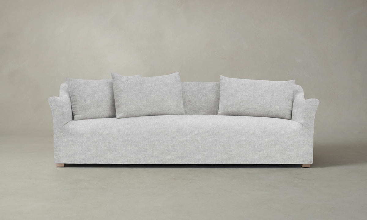 The Lenox Sofa - Performance Woven Chenille Steel