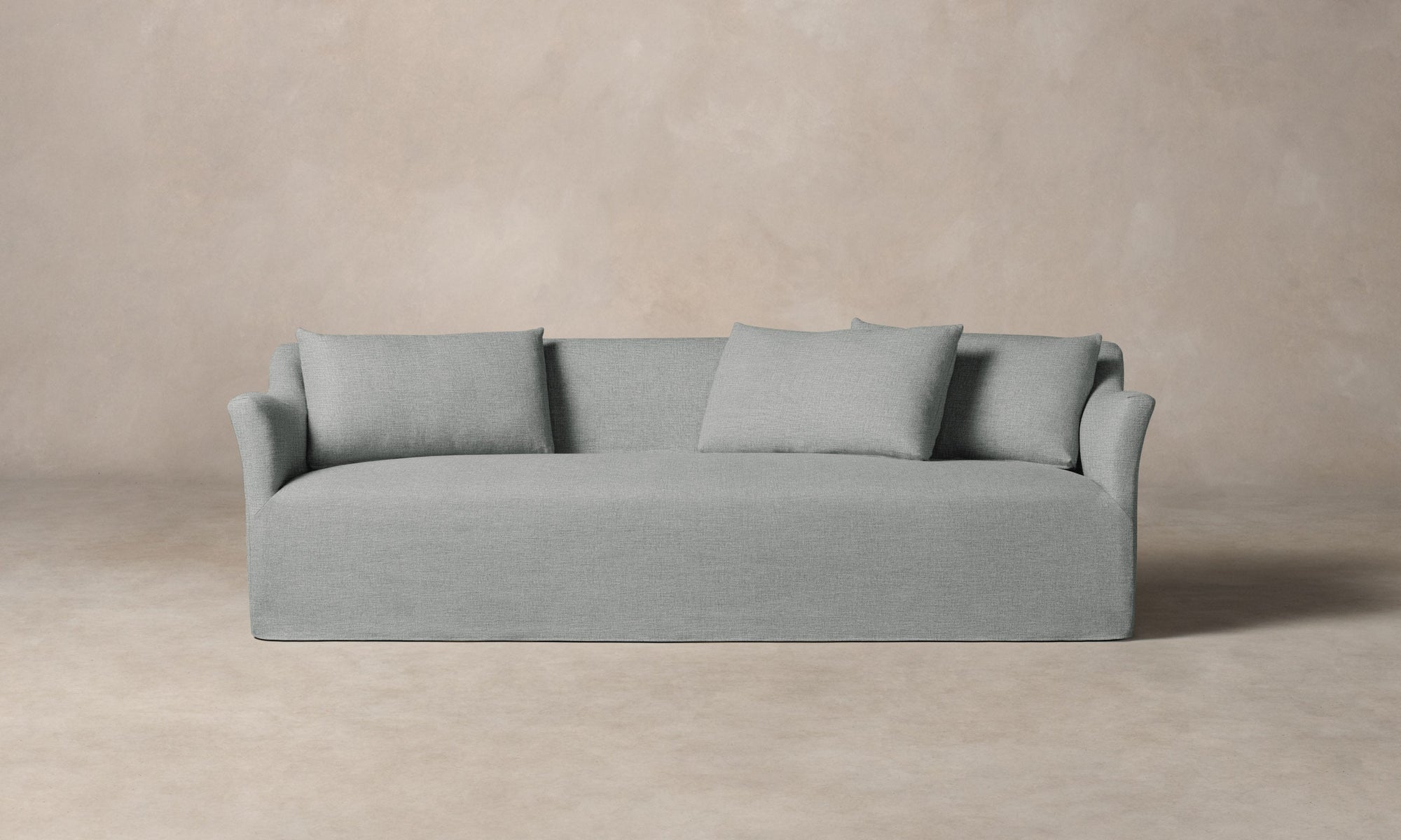 The Leonard Sofa - Performance Woven Chenille Rain