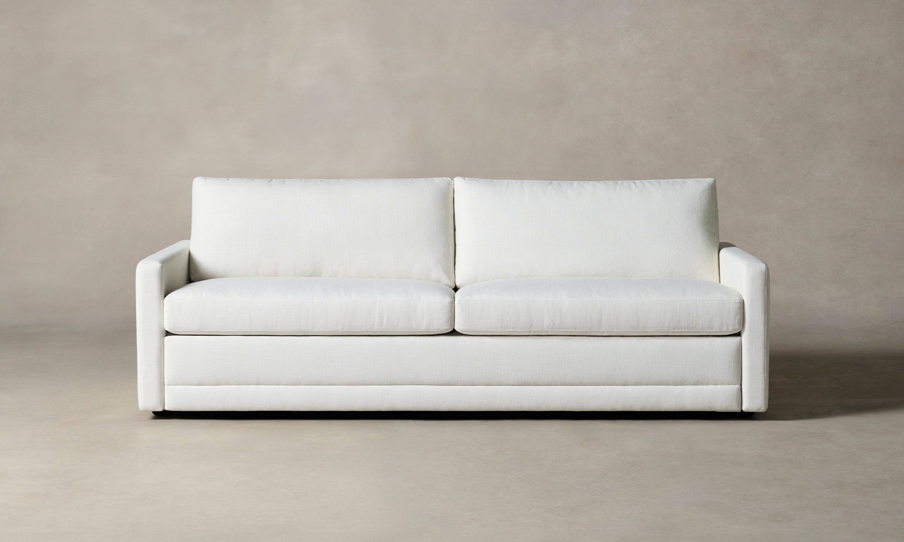 warren white linen sleeper sofa