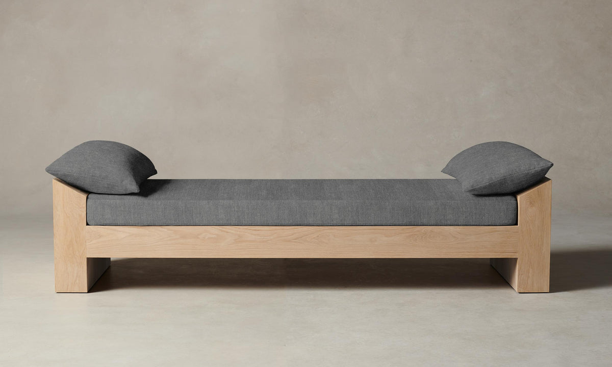 The Montauk Daybed - Performance Tweed Smoke