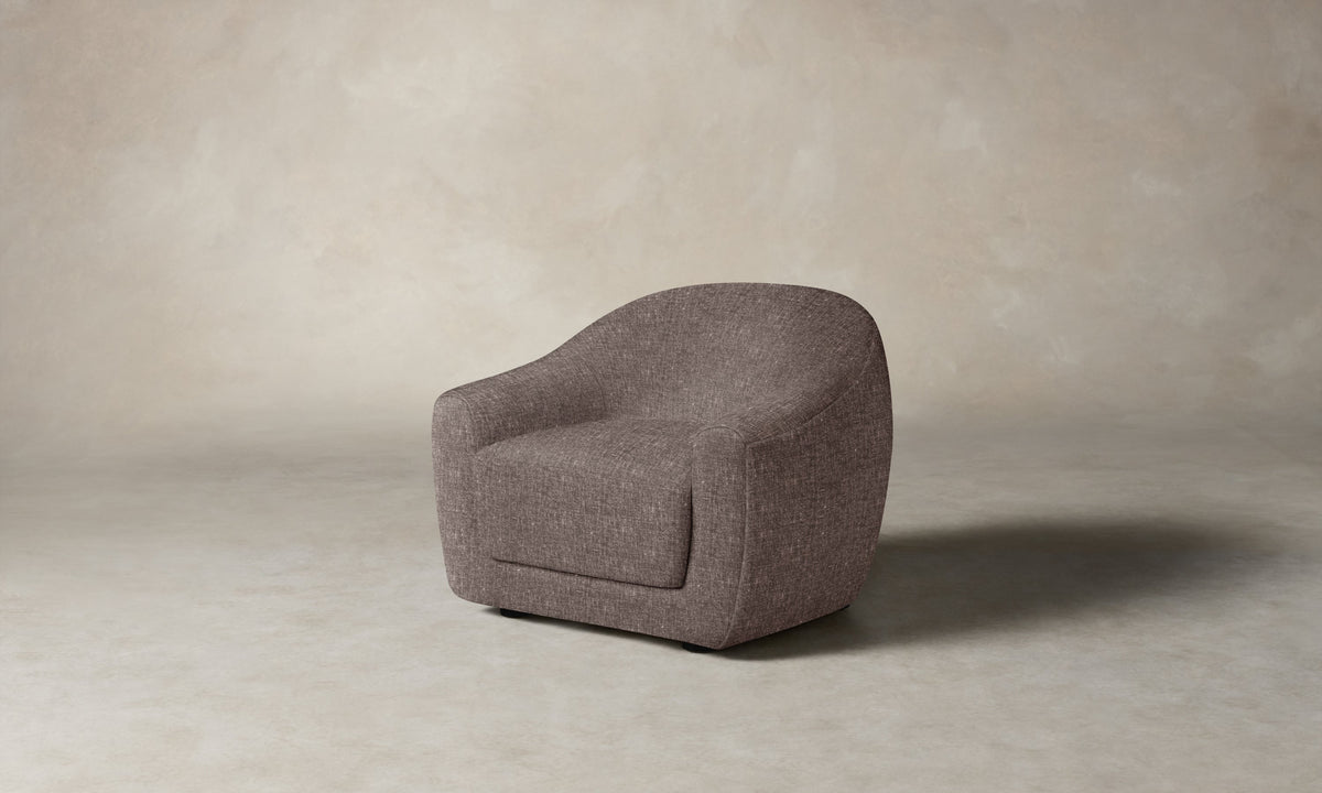 The Oliver Chair - Heritage Belgian Linen Carob