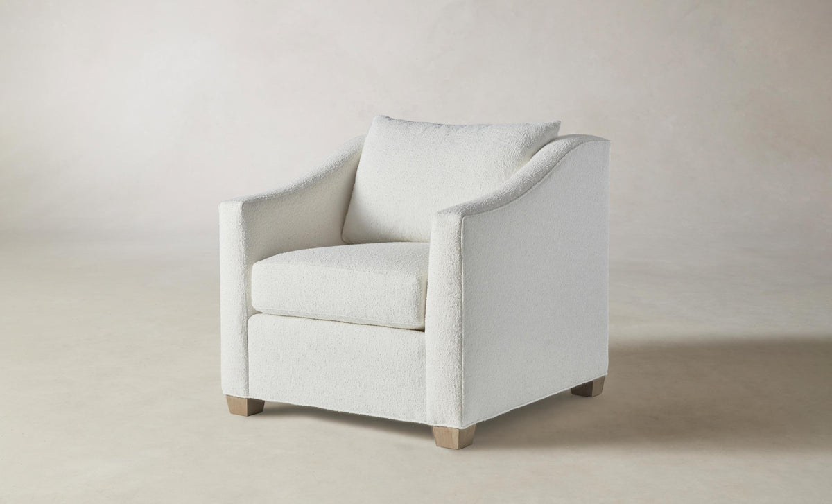 The Sullivan Chair - Performance Bouclé Polar