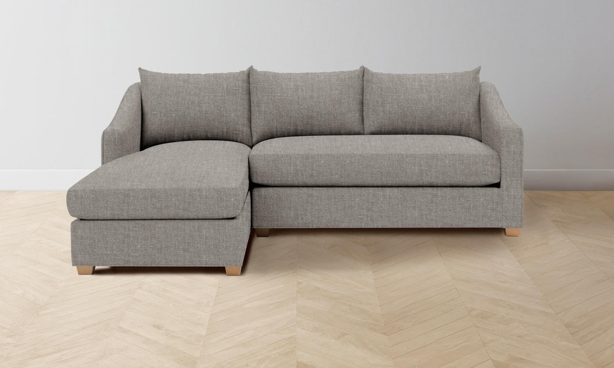 The Sullivan Sectional - Heritage Belgian Linen Agate