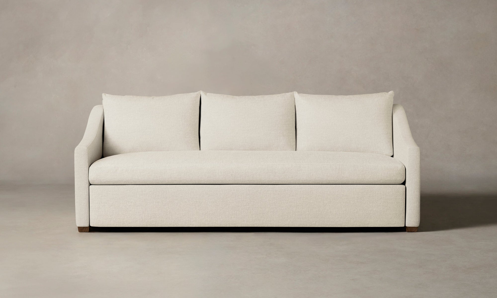 The Sullivan Sleeper Sofa - Heritage Belgian Linen Alder