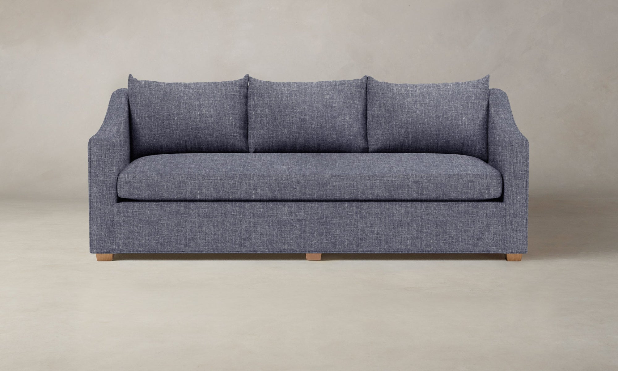 The Sullivan Sectional - Heritage Belgian Linen Lake
