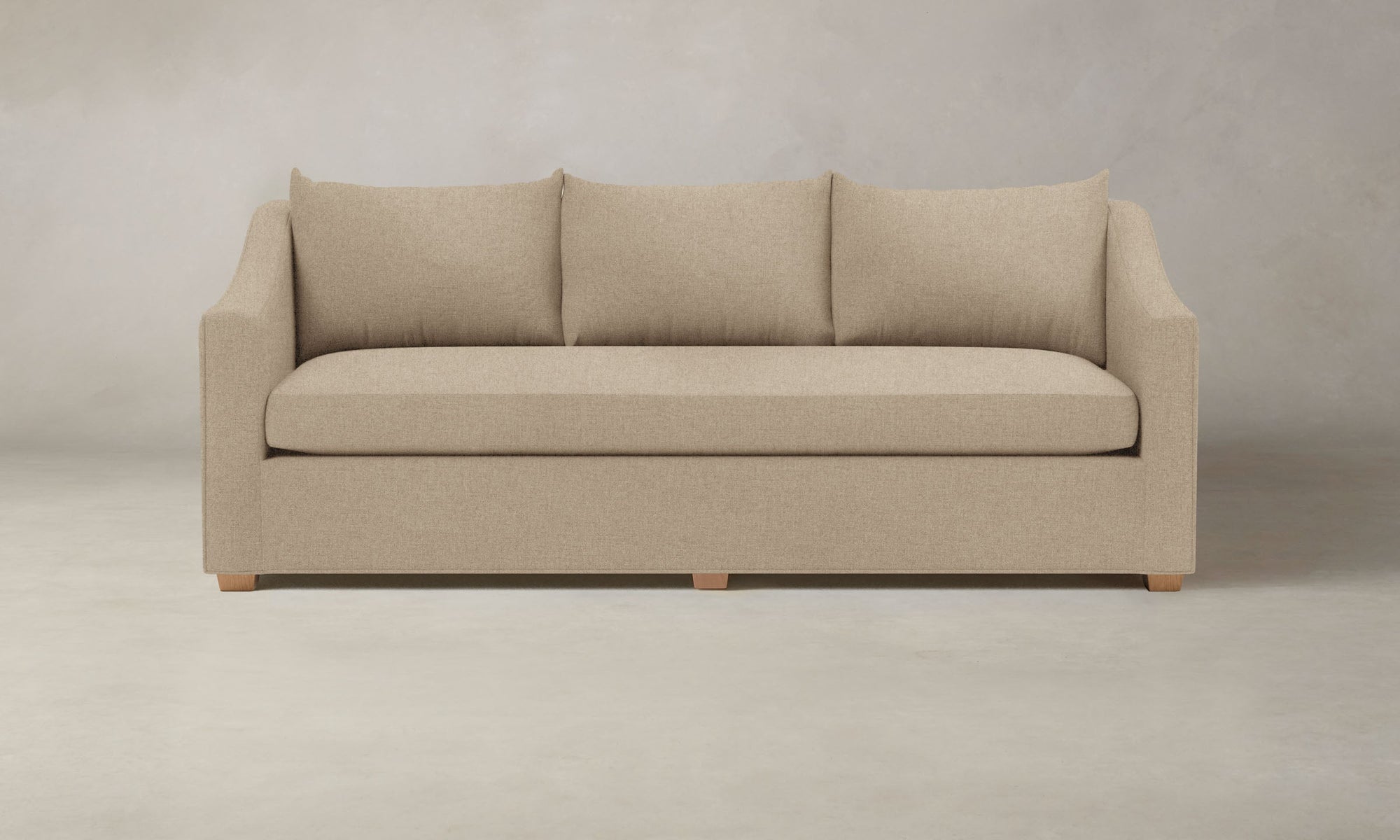 The Sullivan Sectional - Italian Brushed Wool Fox