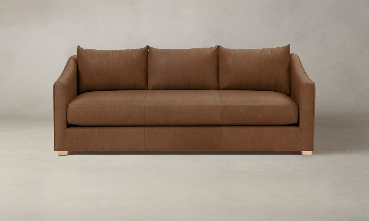 The Sullivan Sofa - Tuscan Leather Cognac