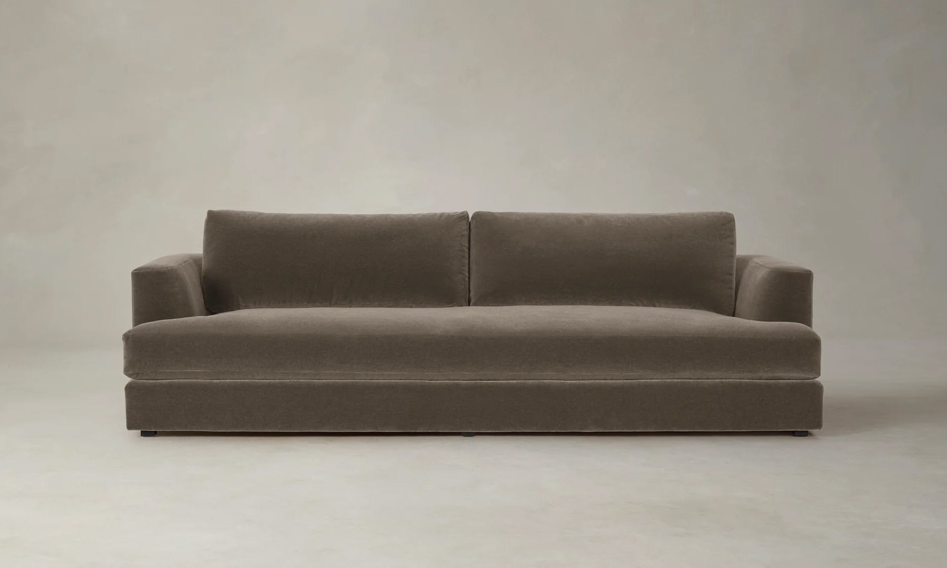 The Varick Sofa - Mohair Mink