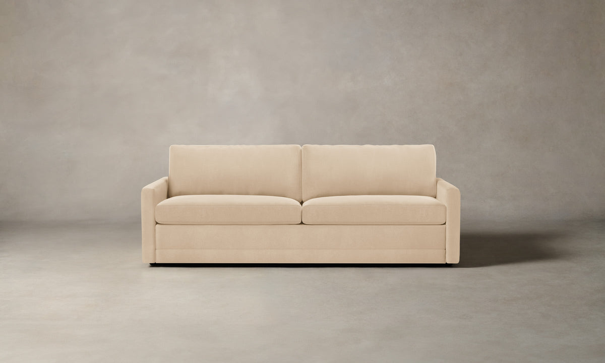 The Warren Sleeper Sofa - Performance Velvet Butter
