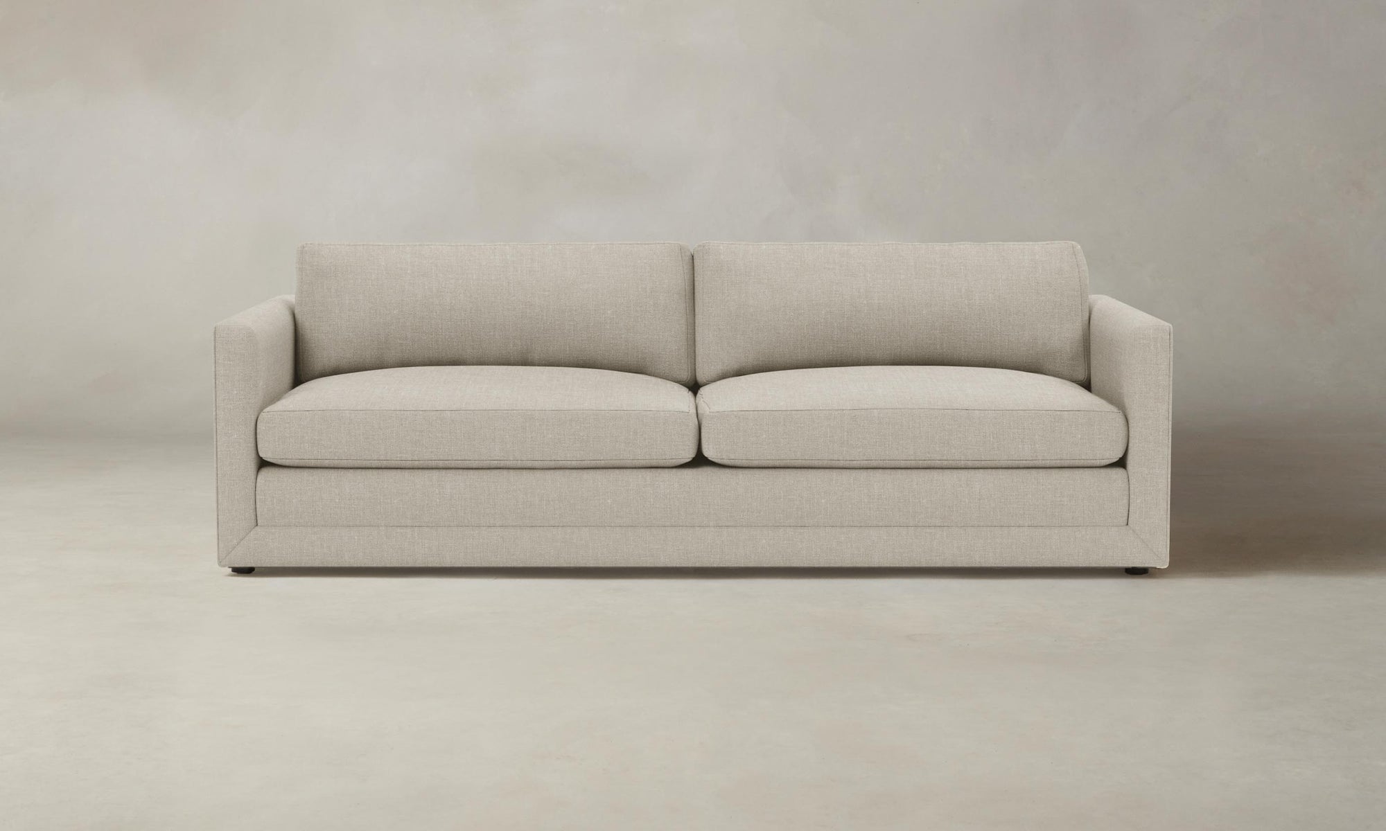 The Warren Sectional - Heritage Belgian Linen Alder