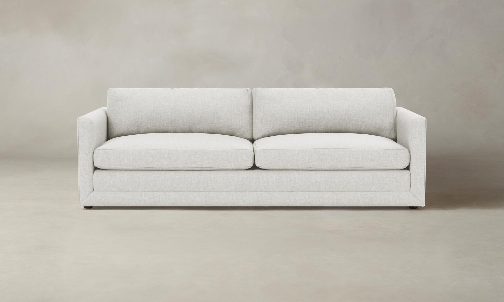 The Warren Sofa - Heritage Belgian Linen Egret