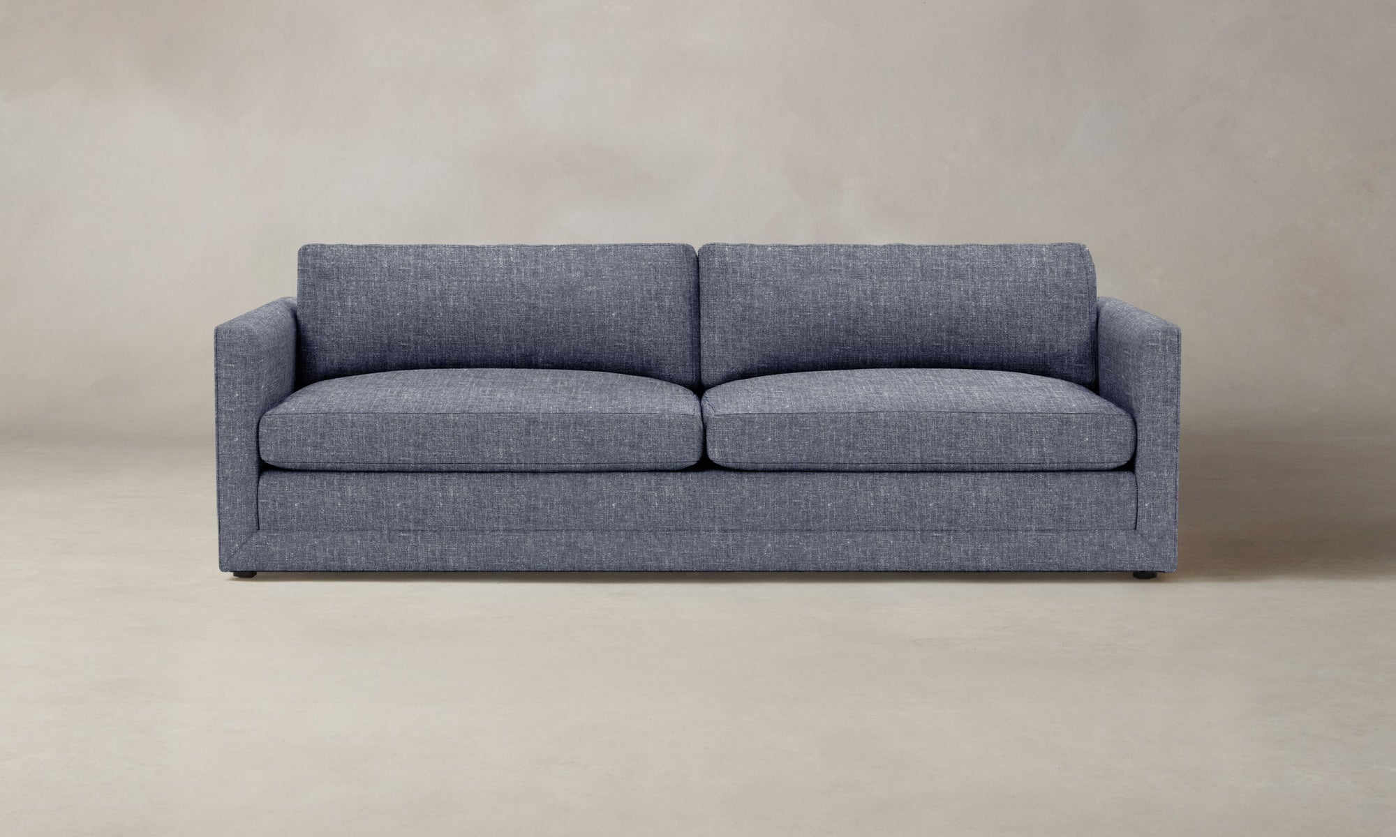 The Warren Sectional - Heritage Belgian Linen Lake