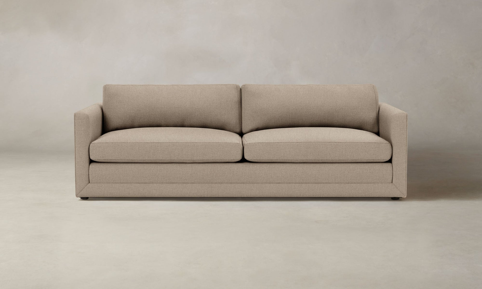The Warren Sofa - Italian Brushed Wool Fox