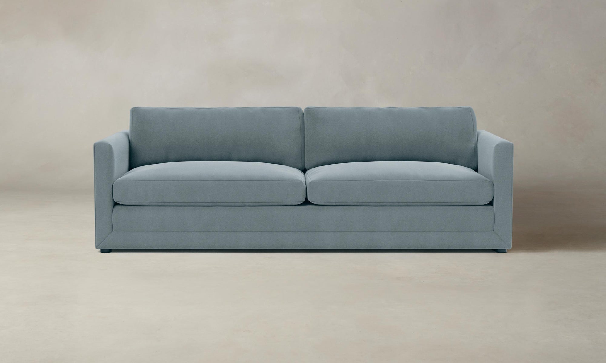 The Warren Sofa - Performance Velvet Sky