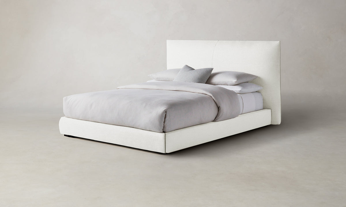 The Wythe Bed - Performance Linen Weave Flour