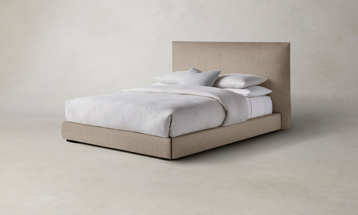 The Wythe Bed - Performance Textural Weave Earthen